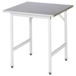 Table de travail Rau acier LxPxH 750x800x800-850mm (06-500S80-07.12)