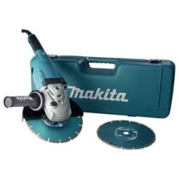 Meuleuse d'angle Makita GA9020RFK3 + 2 disques de coupe diamantés (GA9020RFK3)