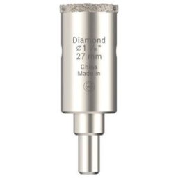 BOSCH Scie-cloche pour carrelage avec support, 27 x 40 mm (2608594544)