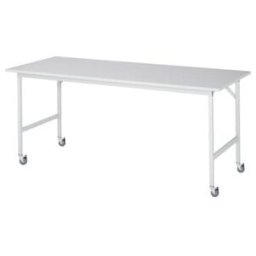 Rau Table de travail mobile Jerry (4 LR), L2000xP800xH900mm, plateau M 22 mm (06-500M80-20-4LF.12)