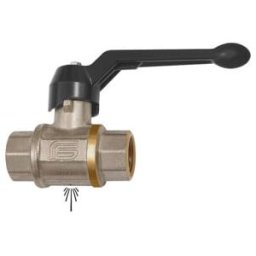 Riegler Robinet à bille de sécurité, non verrouillable, ventilation, MS nickelé, Rp 1/2 (350.503)