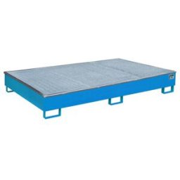Bauer Südlohn Bac à étagère avec insert PE RW-GR 2200-2 PE, peint, bleu clair (4518-63-0000-5012)