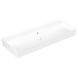 V&B; Memento 2.0 Lavabo 120x47 cm, avec trop-plein, blanc pierre C-plus ; Villeroy & Boch (4A22CJRW)