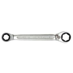 Clé à cliquet double réversible KS Tools SW 14 x 19 mm, avec ressort de retenue de l'insert (503.4513)