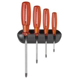 PB Swiss Tools Jeu de tournevis 4 pcs PH avec support mural Multicraft (PB 6242)