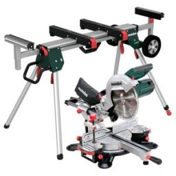 Metabo Scie à onglets KGS 254 M Set avec support de machine KSU 251 ; Carton (690967000)