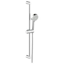 Hansa Set de barre de douche HANSABASIC 700 mm, 3 jets, chrome (55780133)