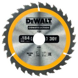 Scie circulaire manuelle à lame circulaire DEWALT 184/30 mm 30WZ DT1942-QZ (DT1942-QZ)