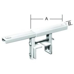VORMANN Consoles radiateur L 260mm, l 35mm à visser acier galvanisé (005100260)