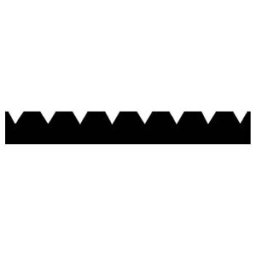 Rouleau de bandes dentées 180mm B6 ; Roll (1513134)