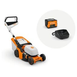 STIHL Tondeuse sans fil RMA 443, avec batterie AK 30 et chargeur AL 101 (WA400111435)