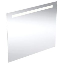 Geberit Miroir lumineux Option Basic éclairage supérieur, 80x70 cm (502807001)