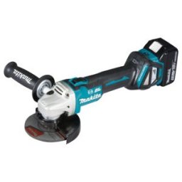 Meuleuse d'angle sans fil Makita DGA513RTJ 18 V / 5.0 Ah, 2 batteries + chargeur en MAKPAC (DGA513RTJ)