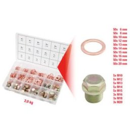 KS Tools Assortiment de vis de vidange carter et joint, 534 pcs. (970.0200)