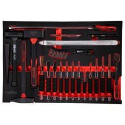 SCS Module de marteaux et de burins, 22 pcs, modules système 1/1 KS Tools (811.0022)