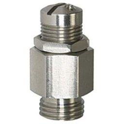 Riegler Mini-soupape de purge, acier inoxydable, G 1/4, pression de déclenchement 3,0 - 7,0 bar (218.22-ES)
