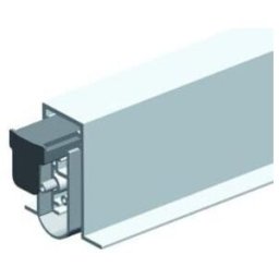ELLEN Joints de seuil de porte automatiques, Omega si, 1083 mm pour montage encastré et en applique ; Elton (203601083)