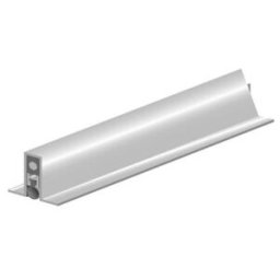 ELLEN Joint de seuil de porte automatique -Matic-Omega argent, L 1030mm ; Elton (1809165)