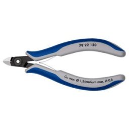 Pinces coupantes de côté de précision pour l'électronique Knipex (79 22 120)