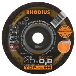 Mini-disque de tronçonnage extra-fin Rhodius XT8 EXACT MINI (207058)