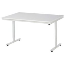 Table de travail adlatus RAU 150 réglable en hauteur électriquement Plan de travail en mélaminé 1500 mm x 1000 mm (08-AT-150-100-M)