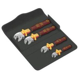 Jeu de clés à fourche isolées et auto-ajustables Wera 6004 Joker VDE 4 Set 1 , 4 pièces (05020170001)