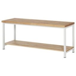 Établi Rau modèle 8000 avec tablette LxPxH 2000x700x840mm (03-8000-7-207B4S.12)