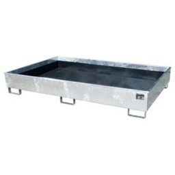 Bauer Südlohn Bac à étagère avec insert PE RW 2200-2 PE, galvanisé à chaud (4518-61-0000-0007)