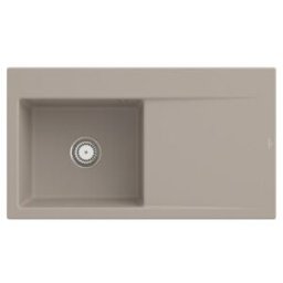 V&B; Évier Subway Style 50 gauche, avec garniture de vidage, manuel, Alm. CeramicPlus ; Villeroy & Boch (335201AM)