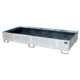 Bauer Südlohn Bac à étagère avec insert PE RW 2700-3 PE, galvanisé à chaud (4518-55-0000-0007)
