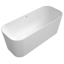 V&B; Baignoire îlot rectangulaire FINION 170x70 cm, anneau design, blanc pierre, chrome ; Villeroy & Boch (177FIN7A100V2RW)
