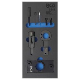 BGS Insert de servante d'atelier 1/3 : Coffret de calage pour Opel 2.0 CDTi/EcoFLEX ; BGS technic (9858)