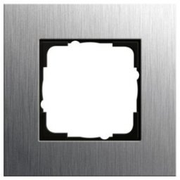 Gira Cadre de recouvrement simple inox 0211219 (0211219)
