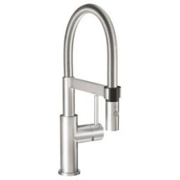 V&B; Robinet mitigeur évier Steel Expert Compact-Window 42x220mm, acier inox massif ; Villeroy & Boch (929900LC)