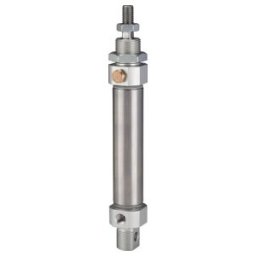 Riegler Cylindre rond »MSI«, simple effet, Ø piston 25, course 25, G 1/8 (11.EM.25025)