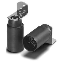 Houben Douille E14 noire, angle extérieur 102211 (102211)
