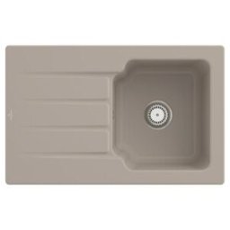 V&B; Évier Architectura 45 cm garniture vidage, manuel, amande CeramicPlus ; Villeroy & Boch (334001AM)