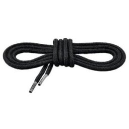 Steitz Secura Lacets rond, noir, Longueur: 90 cm (9295-90)