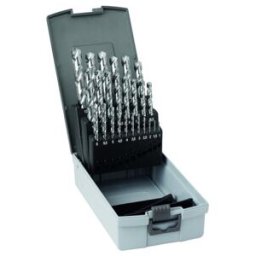 GÜHRING Set de forets hélicoïdaux DIN338 HSSE rectifiés type Ti 1-10,5 mm (9000180080180)
