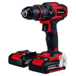 Einhell Perceuse-visseuse à percussion sans fil TE-CD 18/40 Li-i +64 (2x2,0Ah) (4513992)
