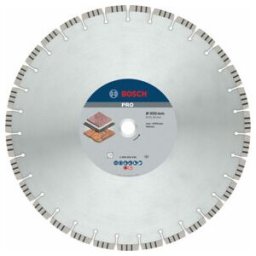 Lame de scie diamant BOSCH Meilleure pour pierre 450 x 25,40 x 3,8 x 12 mm (2608602650)