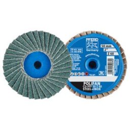 Disque à lamelles PFERD-Rüggeberg COMBIDISC-Mini-Polifan K60 50mm (42719506)