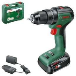 Perceuse-visseuse à percussion sans fil UniversalImpact 18V-60 BOSCH : 1x PBA 18V 2.0Ah W-B (06039D7101)