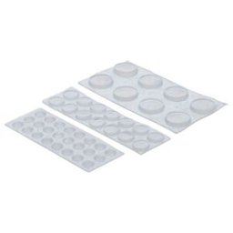 Jeu de tampons élastiques transparents 46 pièces BGS Do it yourself (80866)