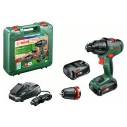 Perceuse-visseuse à percussion 2 vitesses sans-fil AdvancedImpact 18 BOSCH, 2x batteries et chargeur inclus (06039B5109)
