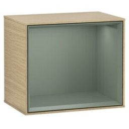 V&B; Finion Module d'étagère Éclairage mural 41,8x35,6x27cm, placage chêne ; Villeroy & Boch (G580GMPC)
