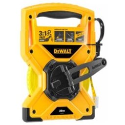 Mètre à ruban à cadre en fibre de verre 30m DEWALT DWHT34218-0 (DWHT34218-0)