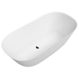 V&B; Baignoire Theano Curved Edition 170x75 cm, îlot, blanc pierre C-plus ; Villeroy & Boch (170ANH7F2BCTVRW)
