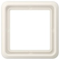 Jung Cadre simple blanc niveau/vertical CD 581 W (CD581W)