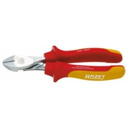 Pince de force coupante diagonale avec isolation de protection 1802VDE-22 HAZET (1802VDE-22)